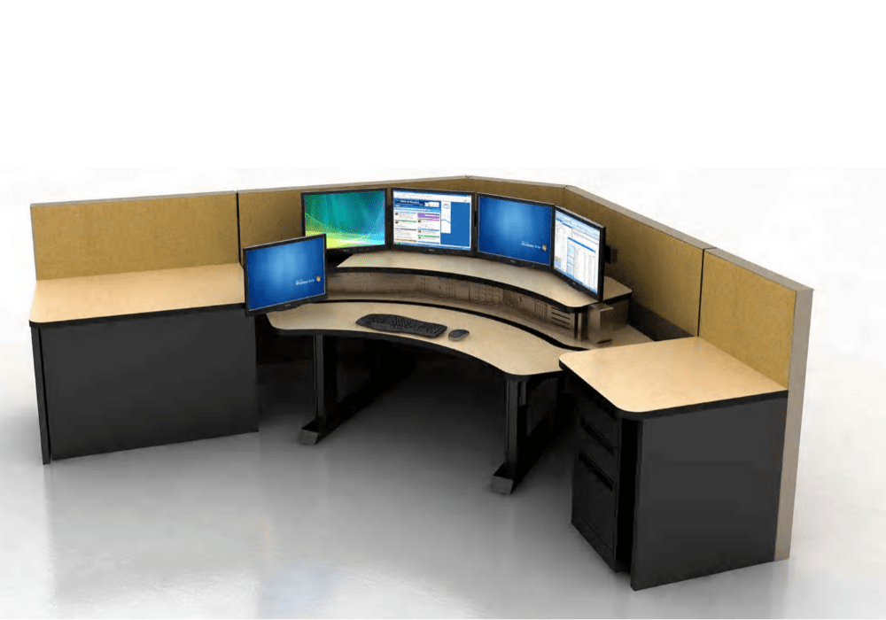 Two Tier Sit-To-Stand Workstation